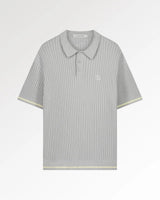 Knit Polo Boucle Antarctica