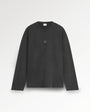 Filling Pieces Longsleeve Boxy Embroidered Vintage Black