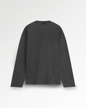 Longsleeve Boxy Embroidered Vintage Black
