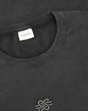 Longsleeve Boxy Embroidered Vintage Black