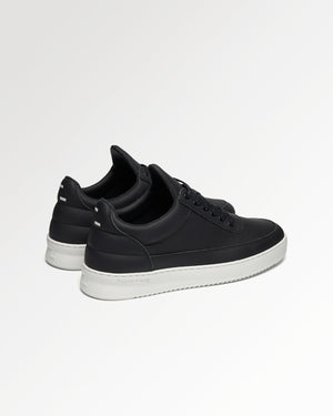 Low Top Organic Nappa Black