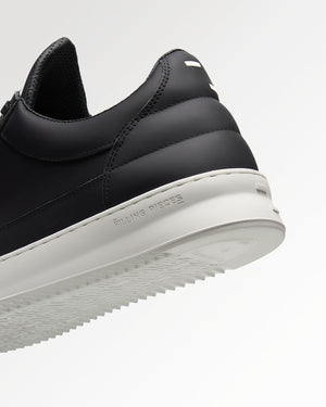 Low Top Organic Nappa Black