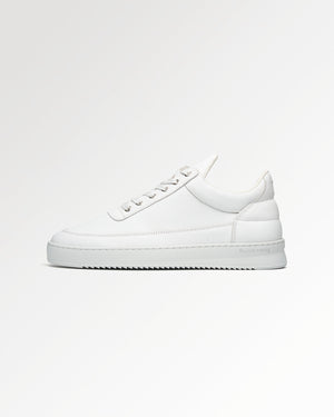Low Top Ripple Nappa White