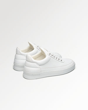 Low Top Ripple Nappa White