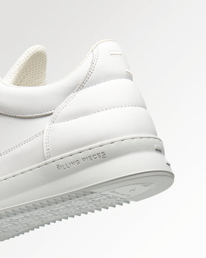 Low Top Ripple Nappa White