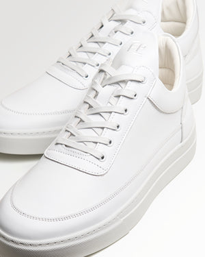 Low Top Wide White