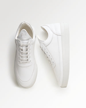 Low Top Wide White