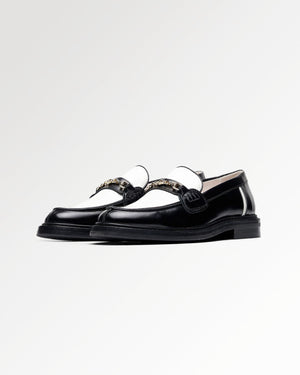 Loafer Polido White / Black