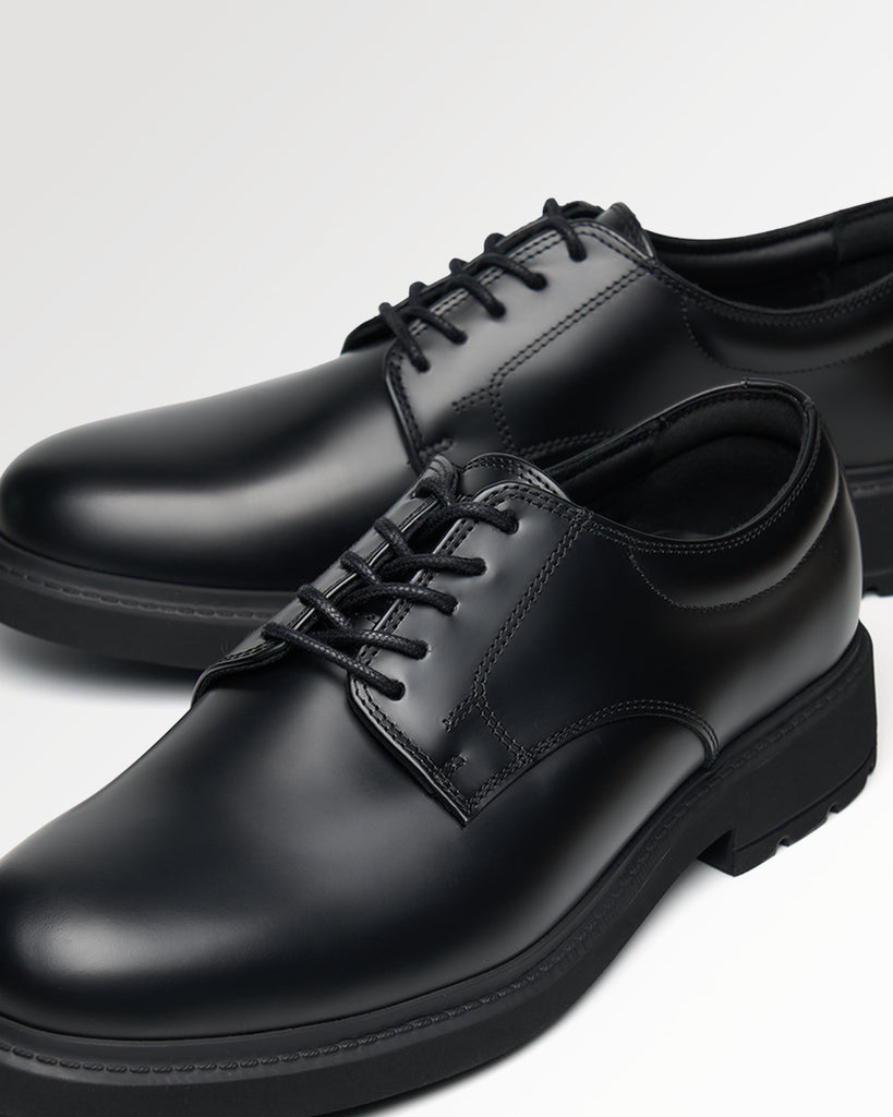 PERLIE comfortable black derby dress shoes Men main image 3