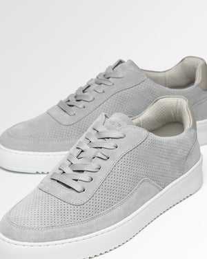 Mondo Suede Perforated Grey