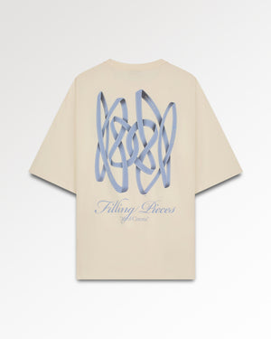 T-Shirt Boxy Film Strip Antique White
