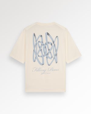 T-Shirt Boxy Film Strip Antique White
