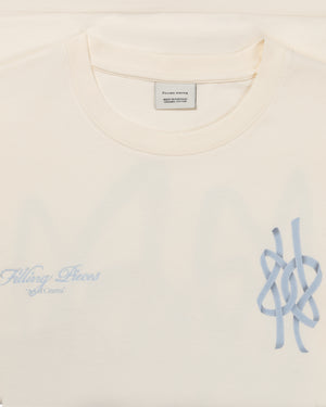 T-Shirt Boxy Film Strip Antique White