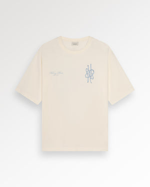 T-Shirt Boxy Film Strip Antique White