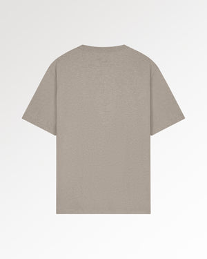 T-Shirt Embroidered Knot Melange Pure