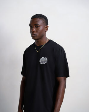 T-shirt Gowtu Tonal Black