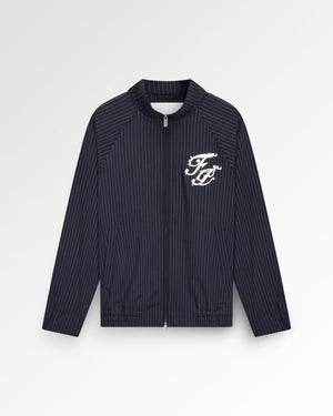 Filling Pieces Track Jacket Raglan Maritime Blue