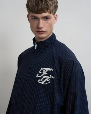 Track Jacket Pinstripe Blue