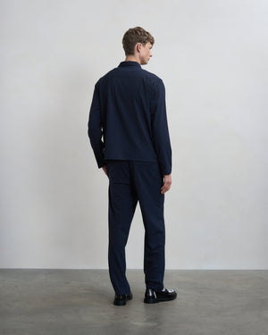 Coach Pants Pinstripe Maritime Blue