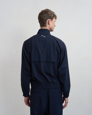 Track Jacket Pinstripe Blue