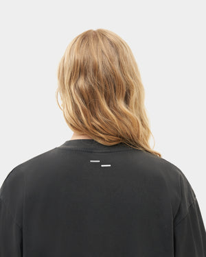 T-Shirt Boxy Vintage Black