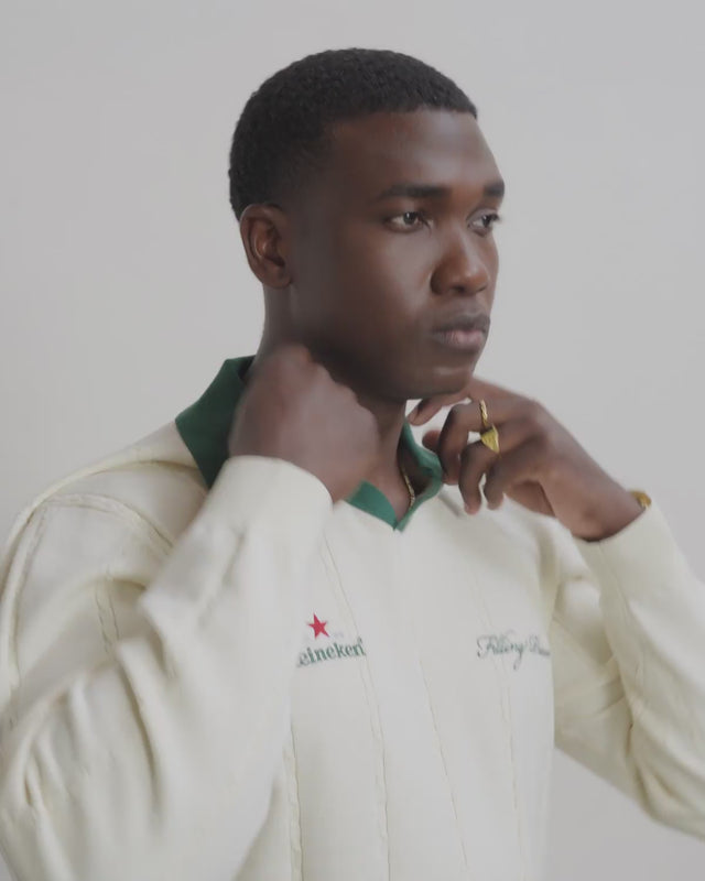 Knit Jersey Heineken Antique White - Filling Pieces